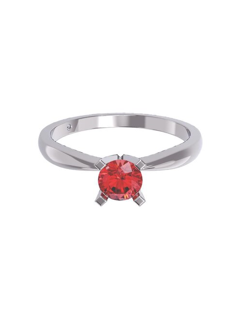 Anillo de compromiso de oro 14 k 1