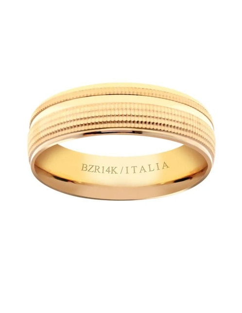 Argolla de oro amarillo 14 k 1