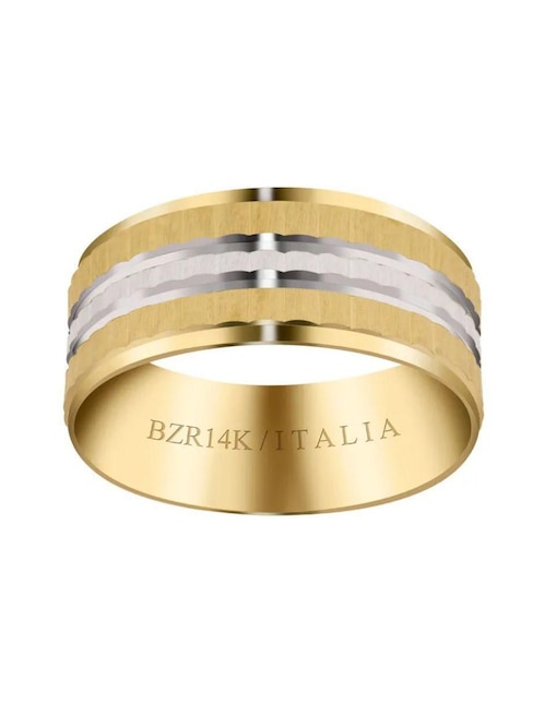 Argolla de oro amarillo 14 k 1