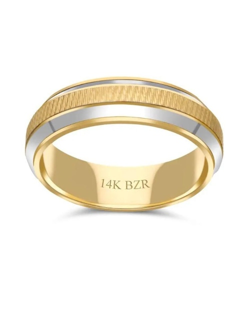 Argolla de oro amarillo 14 k 1
