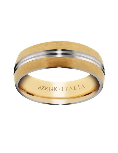 Argolla de oro amarillo 14 k 1