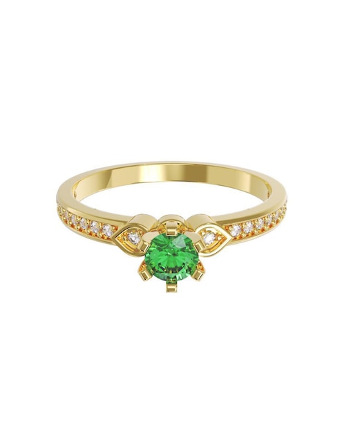 Anillo de compromiso de oro 14 k 1