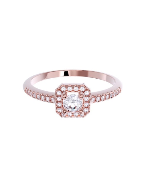 Anillo de compromiso de oro 14 k 1
