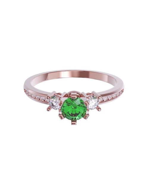 Anillo de compromiso de oro 10 k 1