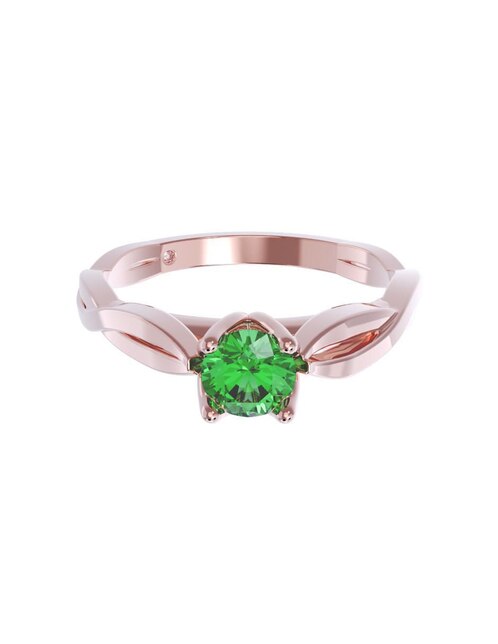 Anillo de compromiso de oro 10 k 1