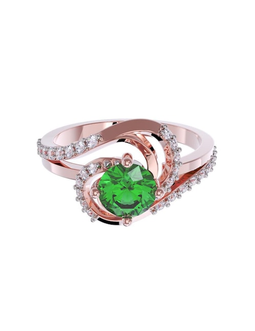 Anillo de compromiso de oro 10 k 1
