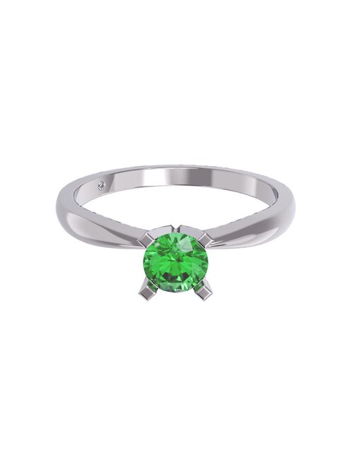 Anillo de compromiso de oro 10 k 1