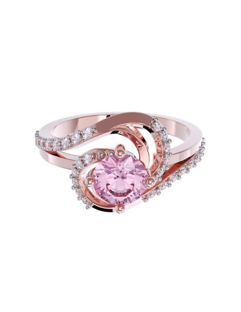 Anillo de compromiso de oro 10 k 1