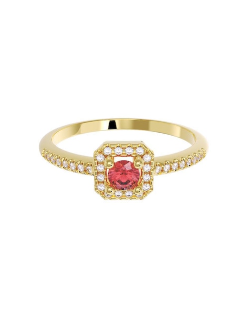 Anillo de compromiso "de" oro 10 k fonelli sin familia zirconia
