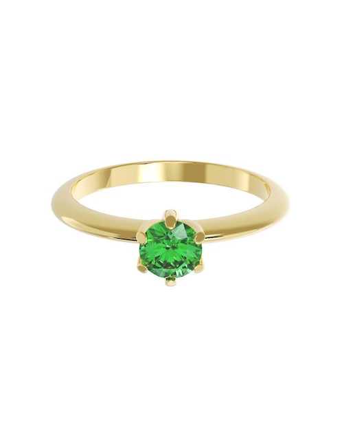 Anillo de compromiso de oro 10 k 1