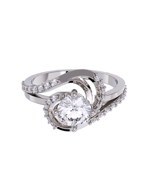 Anillo de compromiso de oro 10 k 1