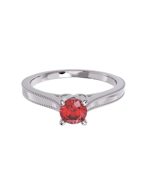 Anillo de compromiso de oro 14 k 1