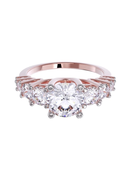 Anillo de compromiso de oro 14 k 1