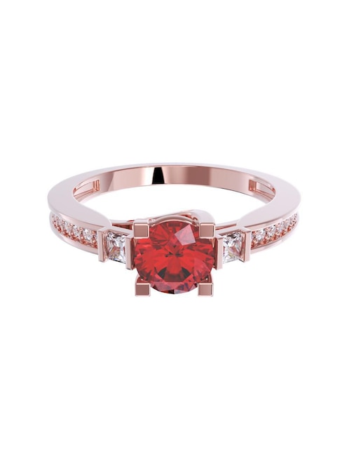 Anillo de compromiso de oro 10 k 1