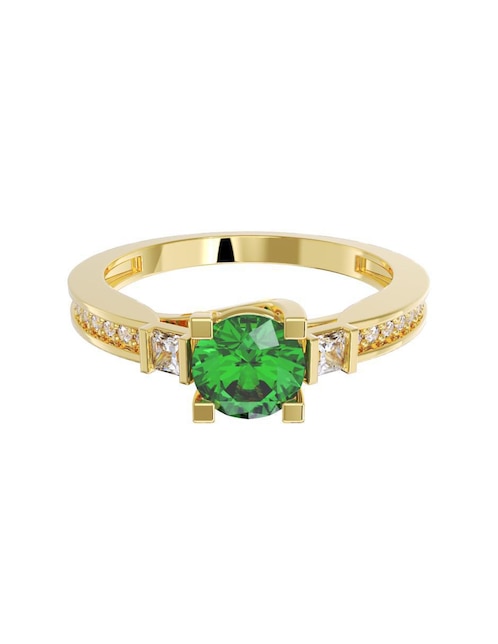 Anillo de compromiso de oro 10 k 1