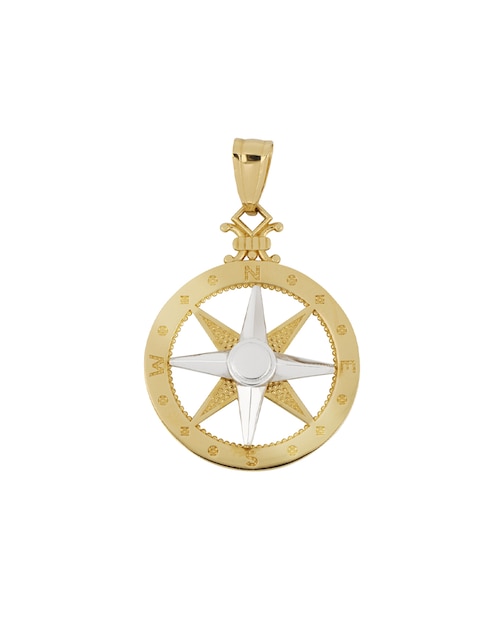Dije redondo de oro 14 K 1