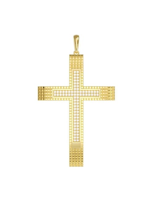 Dije "de" cruz fonelli sin familia no aplica "de" oro 14 k