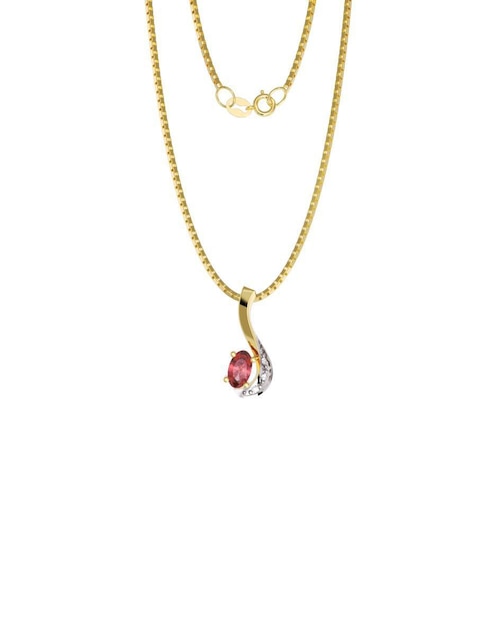 Collar con dije no aplica "de (si aplica)" ninguna fonelli sin familia "de" oro 10 k
