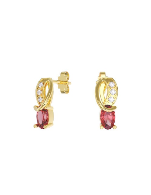 Set de aretes "de (si aplica)" infinito no aplica fonelli sin familia "de" oro 10 k "con acabado" pulido zirconia