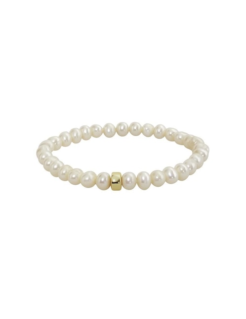Pulsera de oro 14 k con acabado brillante