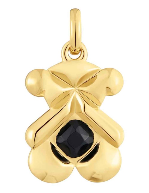 Dije de oso Tous sweet de plata P 925 ónix