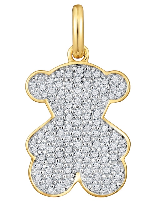 Dije de oso Sweet Dolls de plata P 925 diamante
