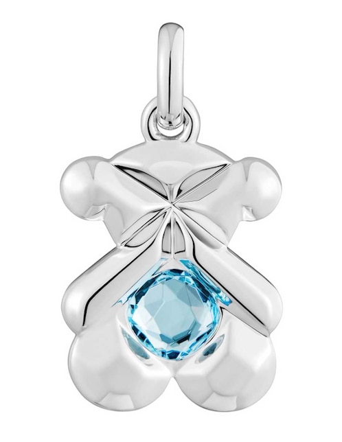 Dije de oso Tous sweet de plata P 925 topacio