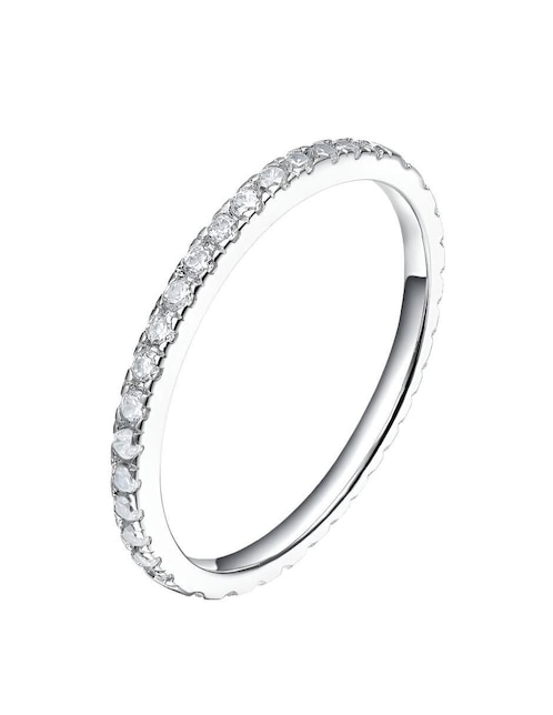 Anillo de compromiso de plata P 925 1
