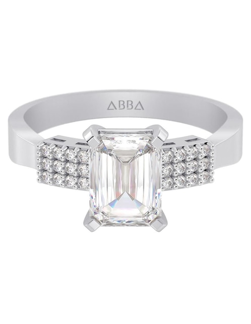 Anillo de compromiso de oro 10 k 1