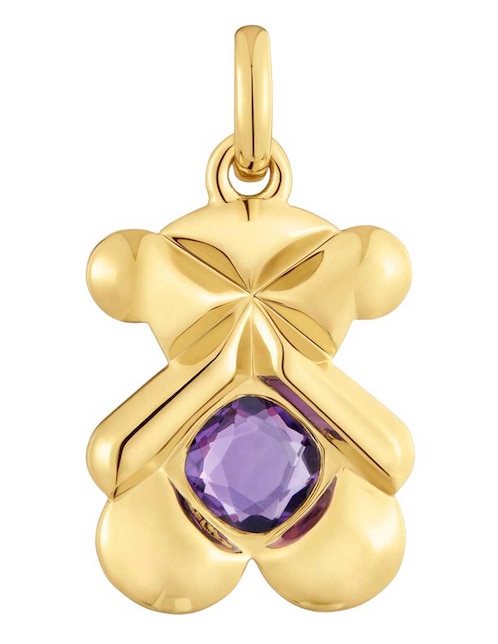 Dije de oso Tous sweet de plata P 925 amatista