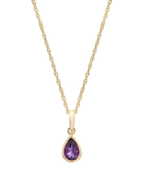 Collar con dije de oro 14 K 1