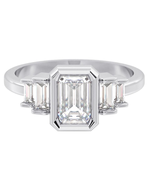 Anillo de compromiso de oro 14 k 1