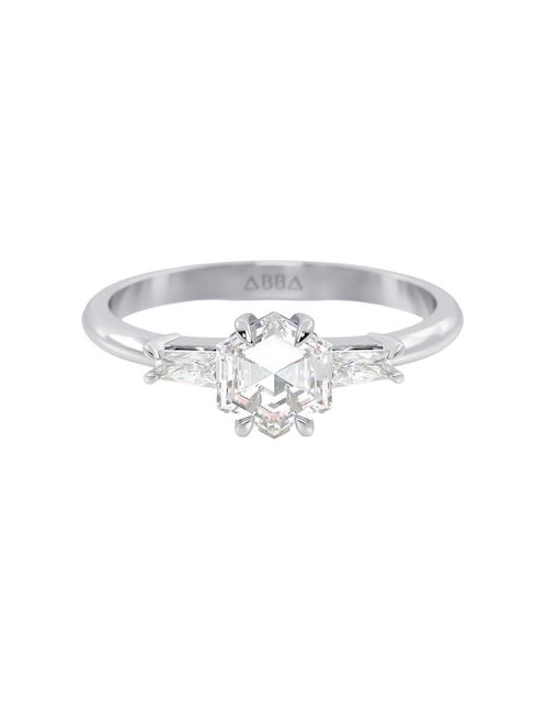 Anillo de compromiso de oro 10 k 1