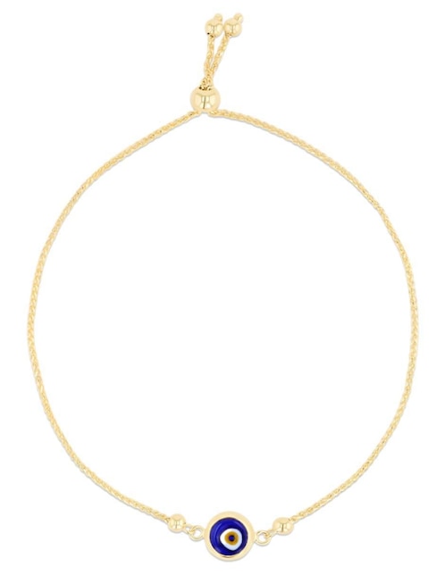 Pulsera Joyerias Bizzarro de oro amarillo 14 k con acabado brillante