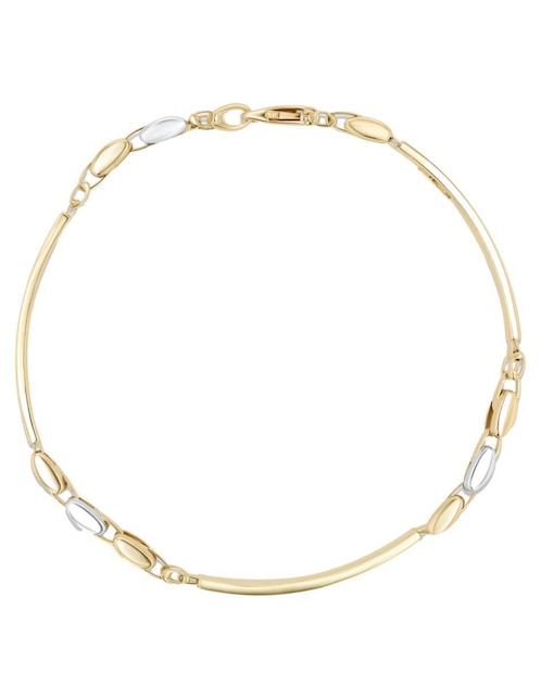 Pulsera Joyerias Bizzarro de oro amarillo 14 K con acabado brillante