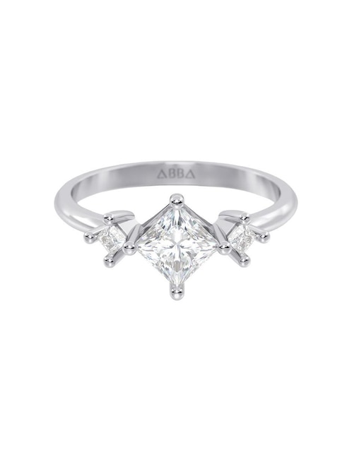 Anillo de compromiso de oro 14 k 1