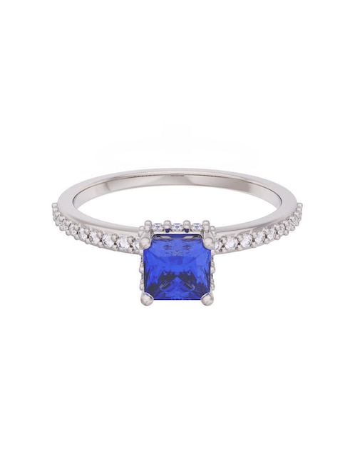 Anillo de compromiso de oro 14 k Eternidad 1