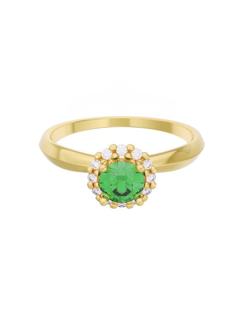 Anillo de compromiso "de" oro 14 k fonelli eternidad 2025 zirconia