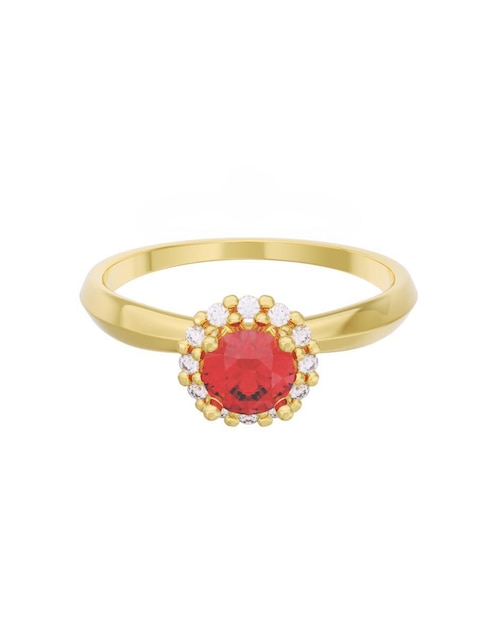 Anillo de compromiso "de" oro 14 k fonelli eternidad 2025 zirconia