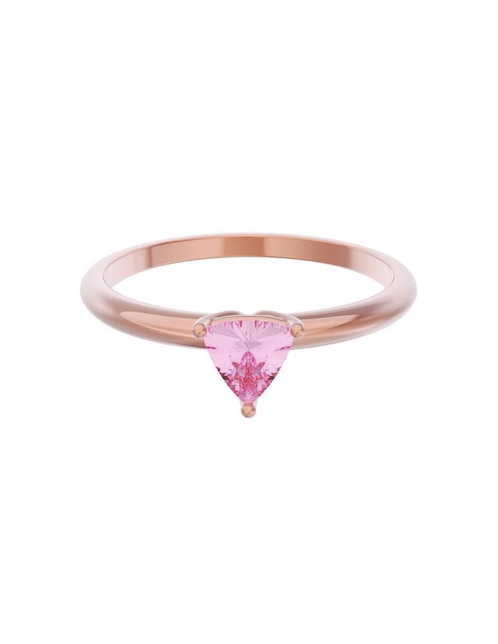 Anillo de compromiso de oro 14 k Eternidad 1
