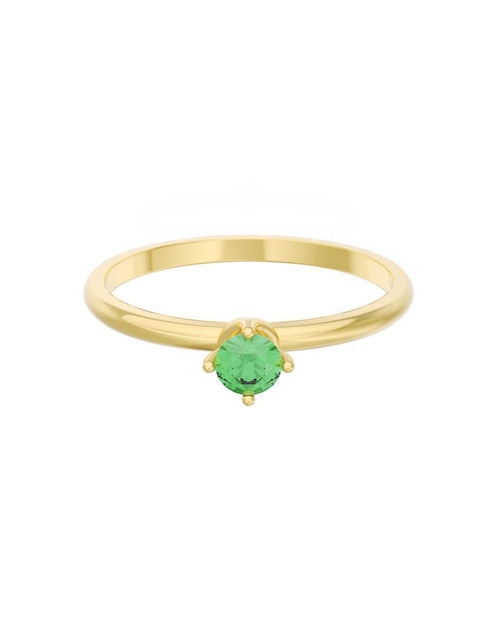 Anillo de compromiso "de" oro 10 k fonelli eternidad zirconia