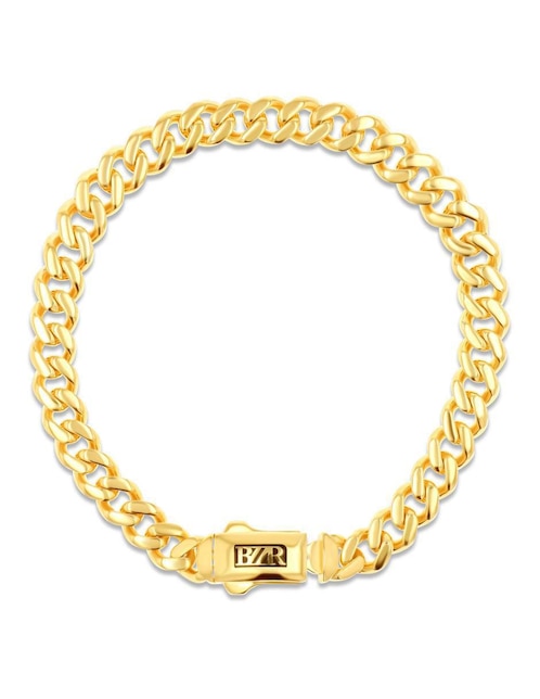 Pulsera Joyerias Bizzarro de oro amarillo 14 k con acabado brillante