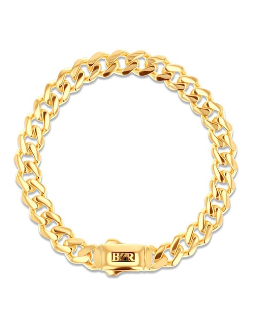 Pulsera Joyerias Bizzarro de oro amarillo 14 k con acabado brillante