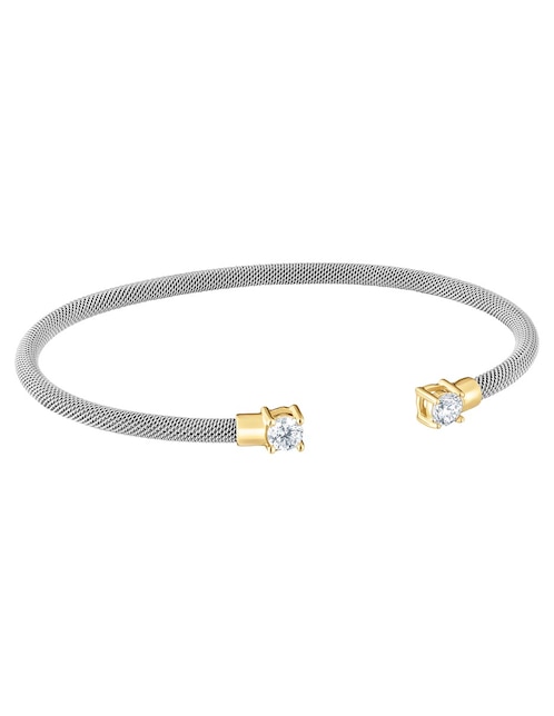 Pulsera Tous de oro con diamante 14 k Mesh LGD con acabado brillante