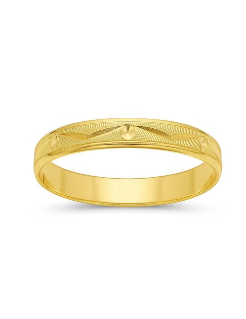 Anillo Joyería M De Leon 10 k de oro brillante