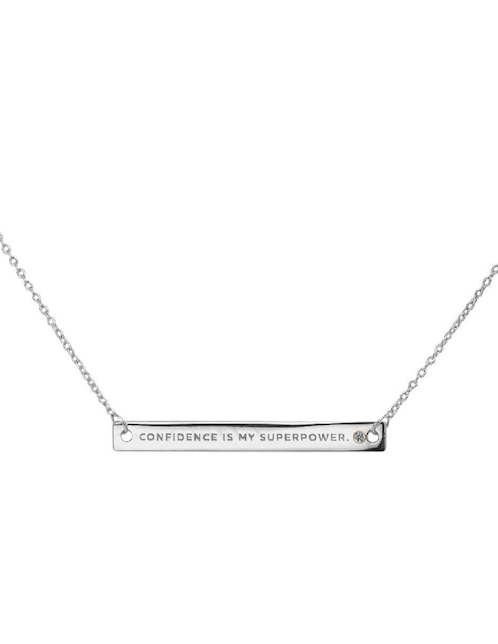 Collar no aplica "de (si aplica)" rectangular teresa díaz joyería mexicana empowerment & self-love "de" plata p 925