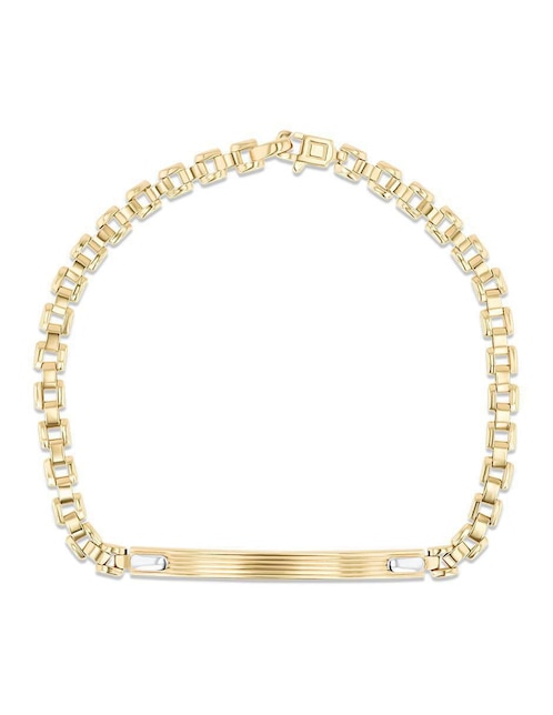 Esclava Joyerias Bizzarro de oro amarillo 14 K con acabado brillante