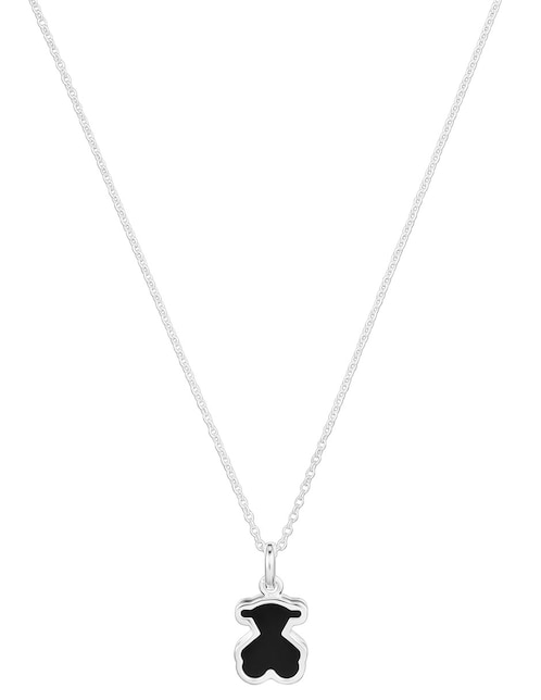 Collar con dije de oso Galaxy de plata P 925