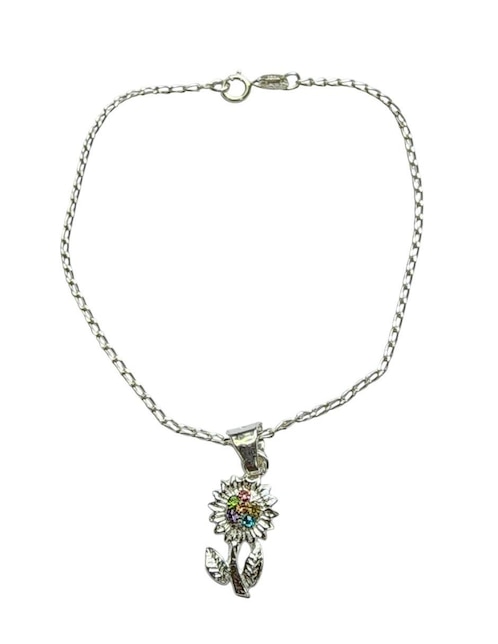 Pulsera Limerence By Claudia Herrera de plata con zirconia P 925 con acabado brillante