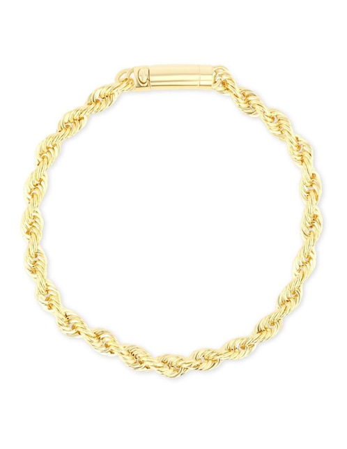 Pulsera Joyerias Bizzarro de oro amarillo 14 k acabado brillante